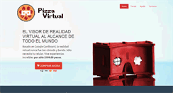 Desktop Screenshot of pizzavirtual.com