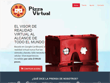 Tablet Screenshot of pizzavirtual.com